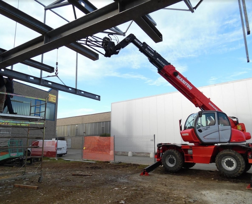 logistica di cantiere